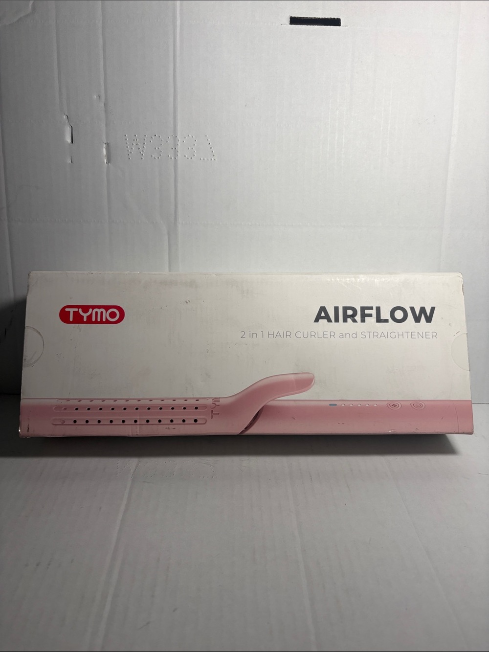 TYMO Airflow 2-in-1 Hair Curler and Straightener - Pink